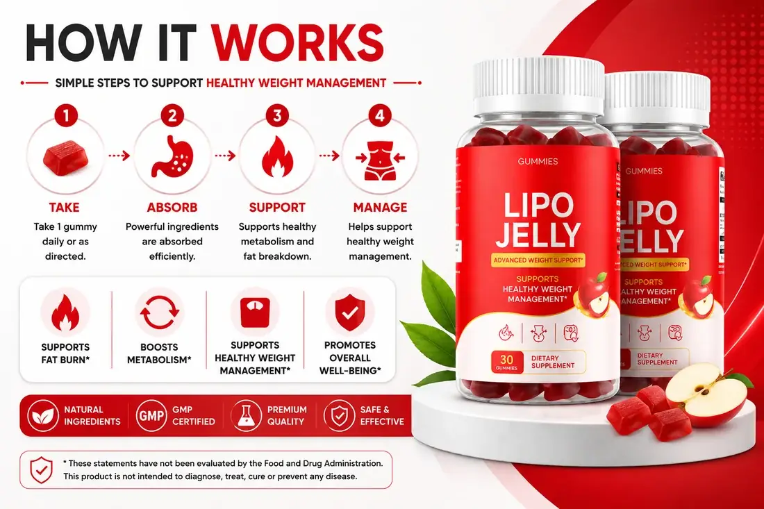 How LipoJelly Works: The 4-Pathway Formula Explained